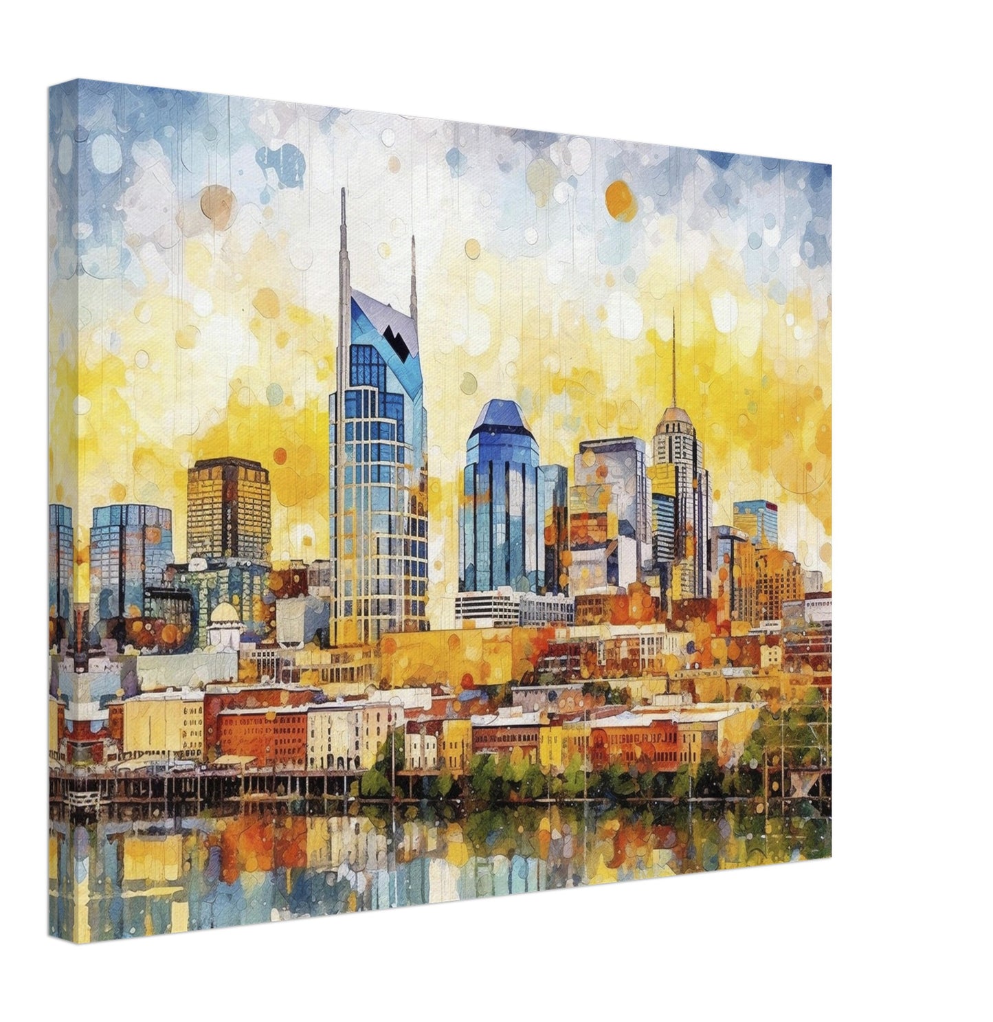 Nashville - Canvas - Bouncing Color Display