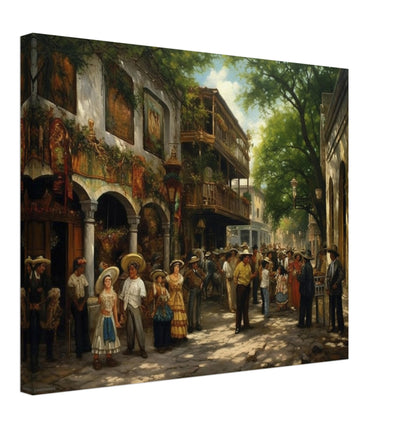 San Antonio - Canvas - Old Time Fiesta