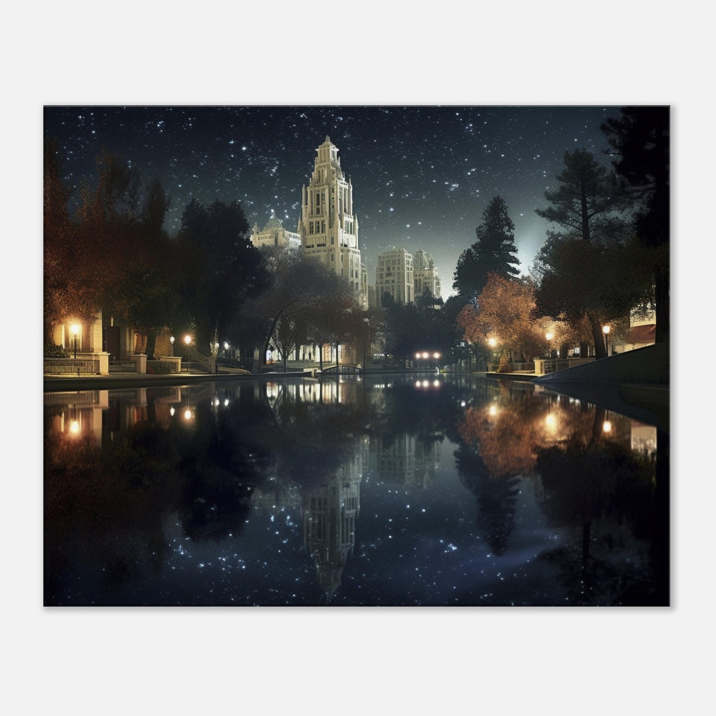 Sacramento - Canvas - Night Time Element