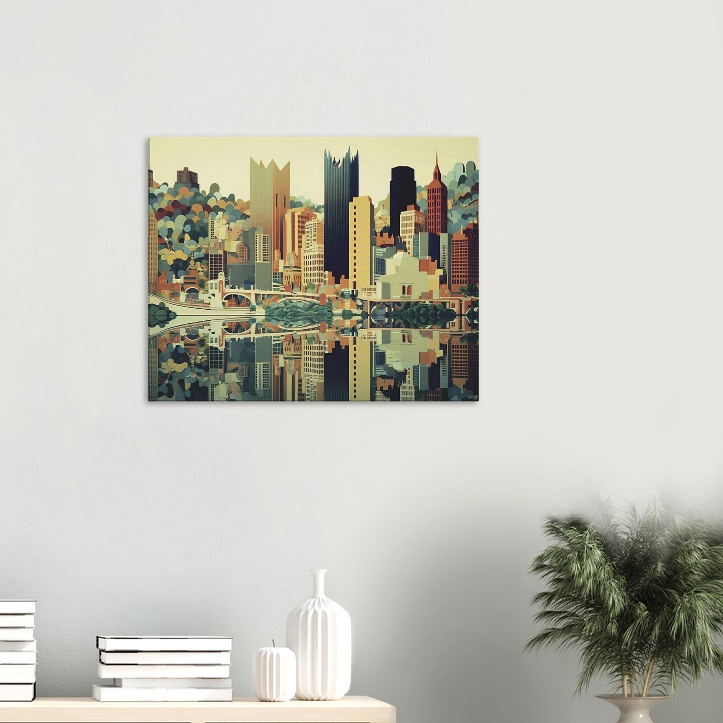 Pittsburgh - Canvas - Urban Collage