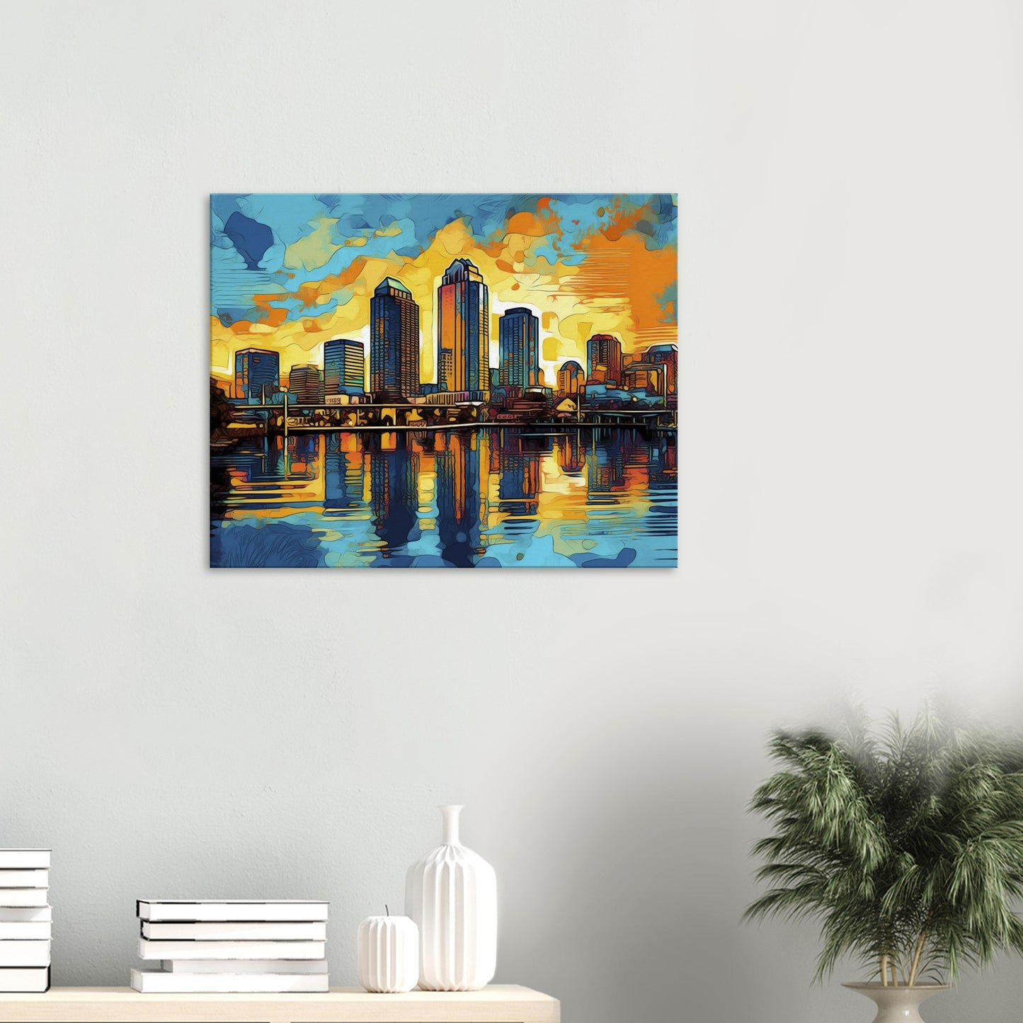 Tampa - Canvas - Skyline Rising