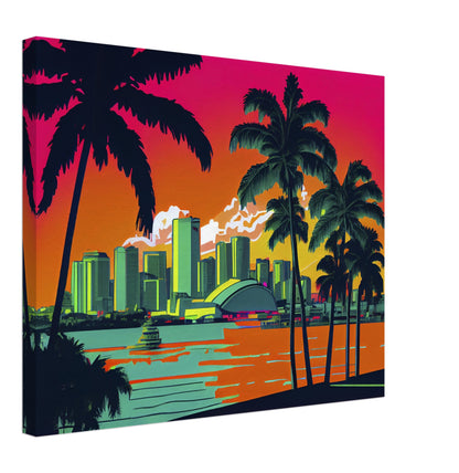 Miami - Canvas - Fauvism Style