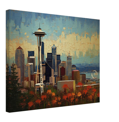 Seattle - Canvas - Post Impressionism