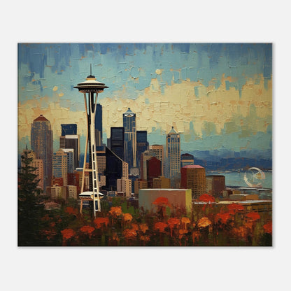 Seattle - Canvas - Post Impressionism