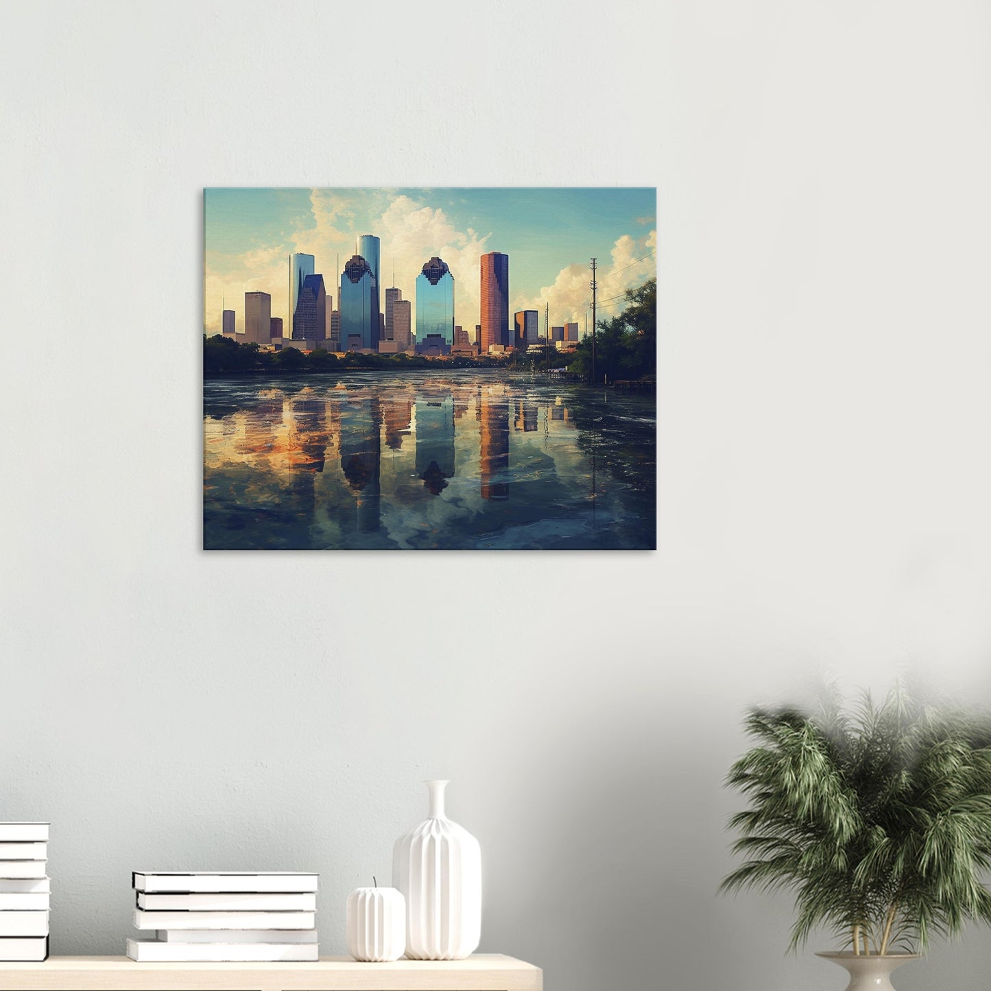 Houston - Canvas - City Scape