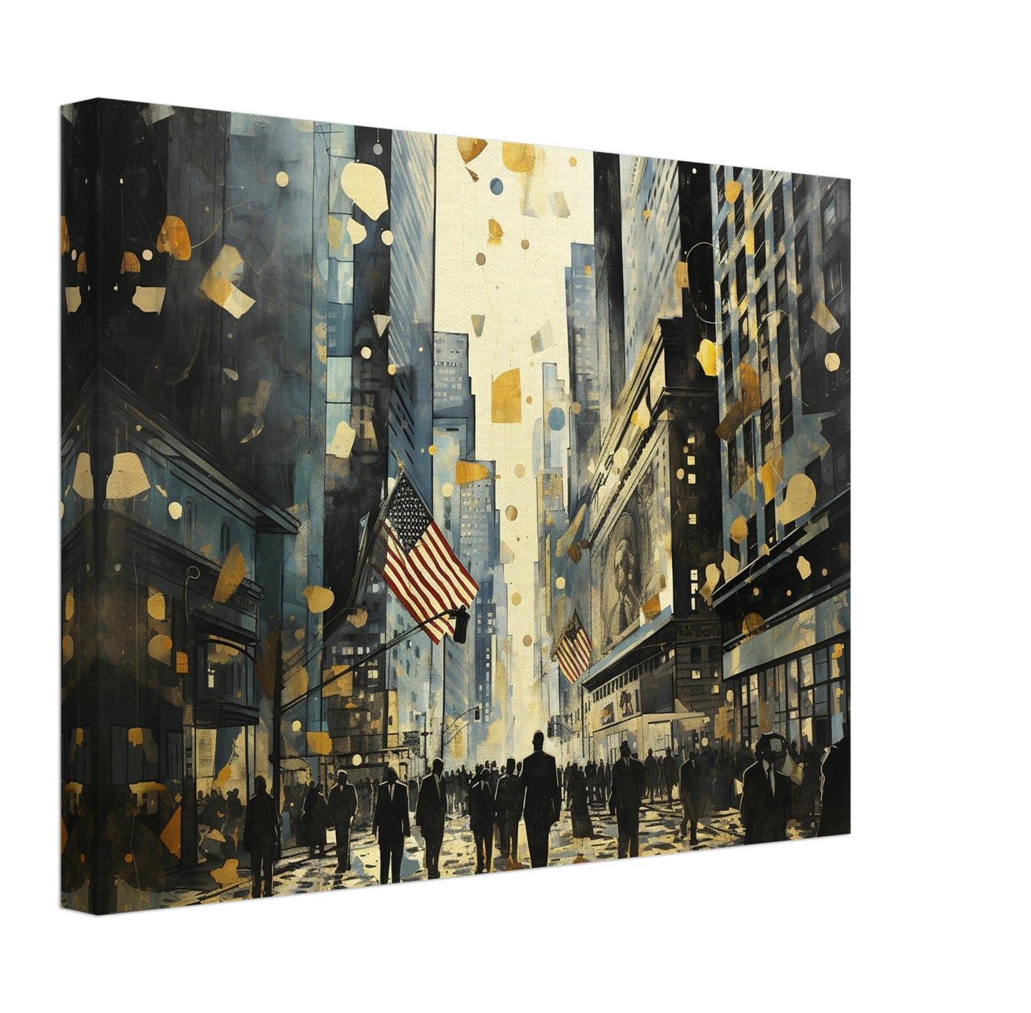 New York City - Canvas - Wall Street Charm