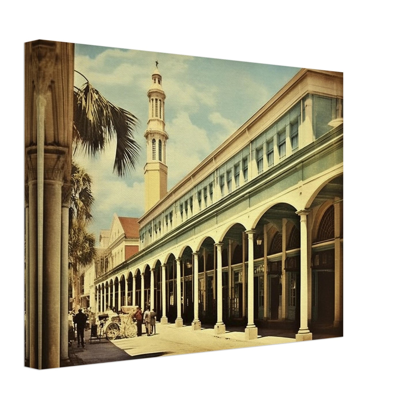 Charleston - Canvas - City Market Rendered