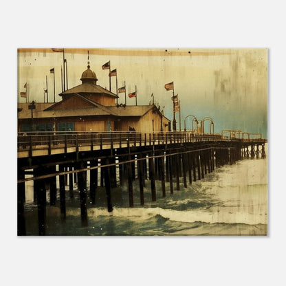 Los Angeles - Canvas - Santa Monica Pier Vibes