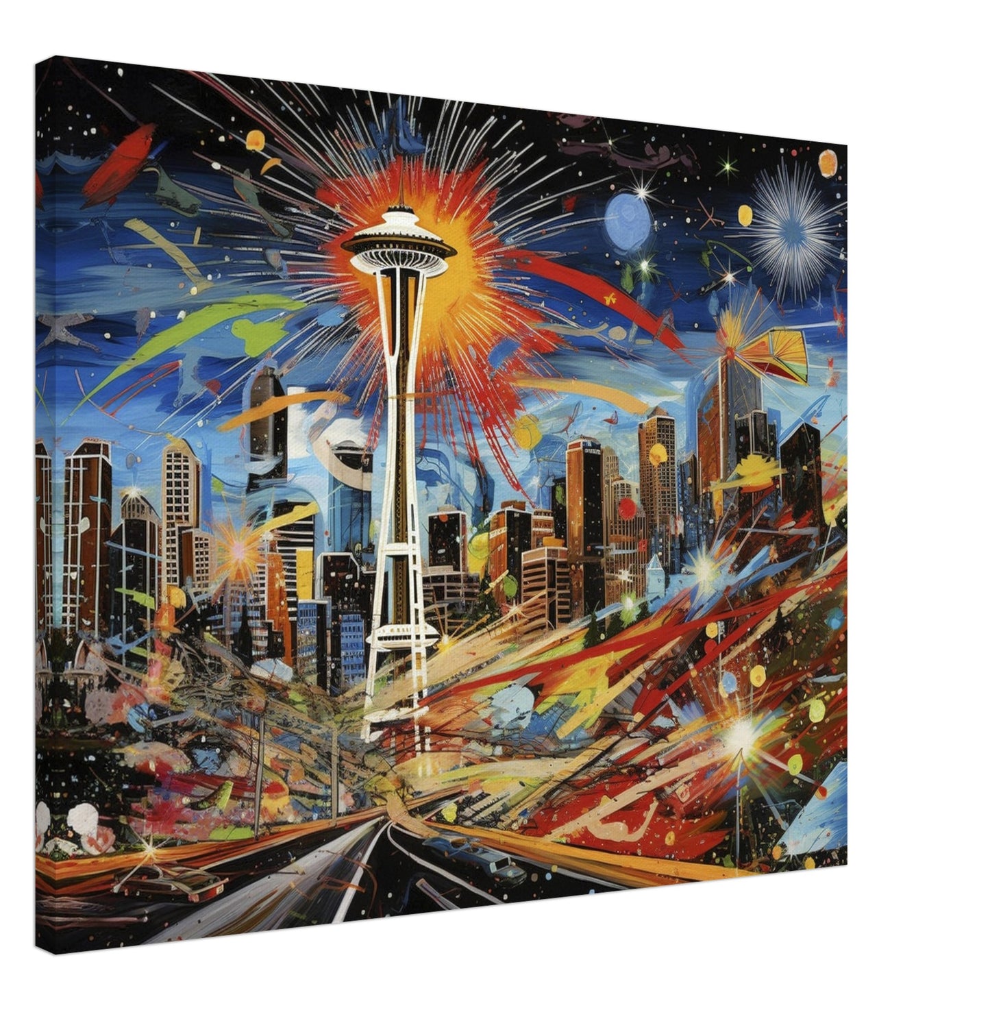 Seattle - Canvas - Vibrancy