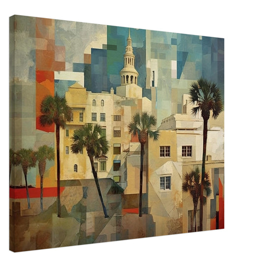 Charleston - Canvas - Palm Wall Ambience