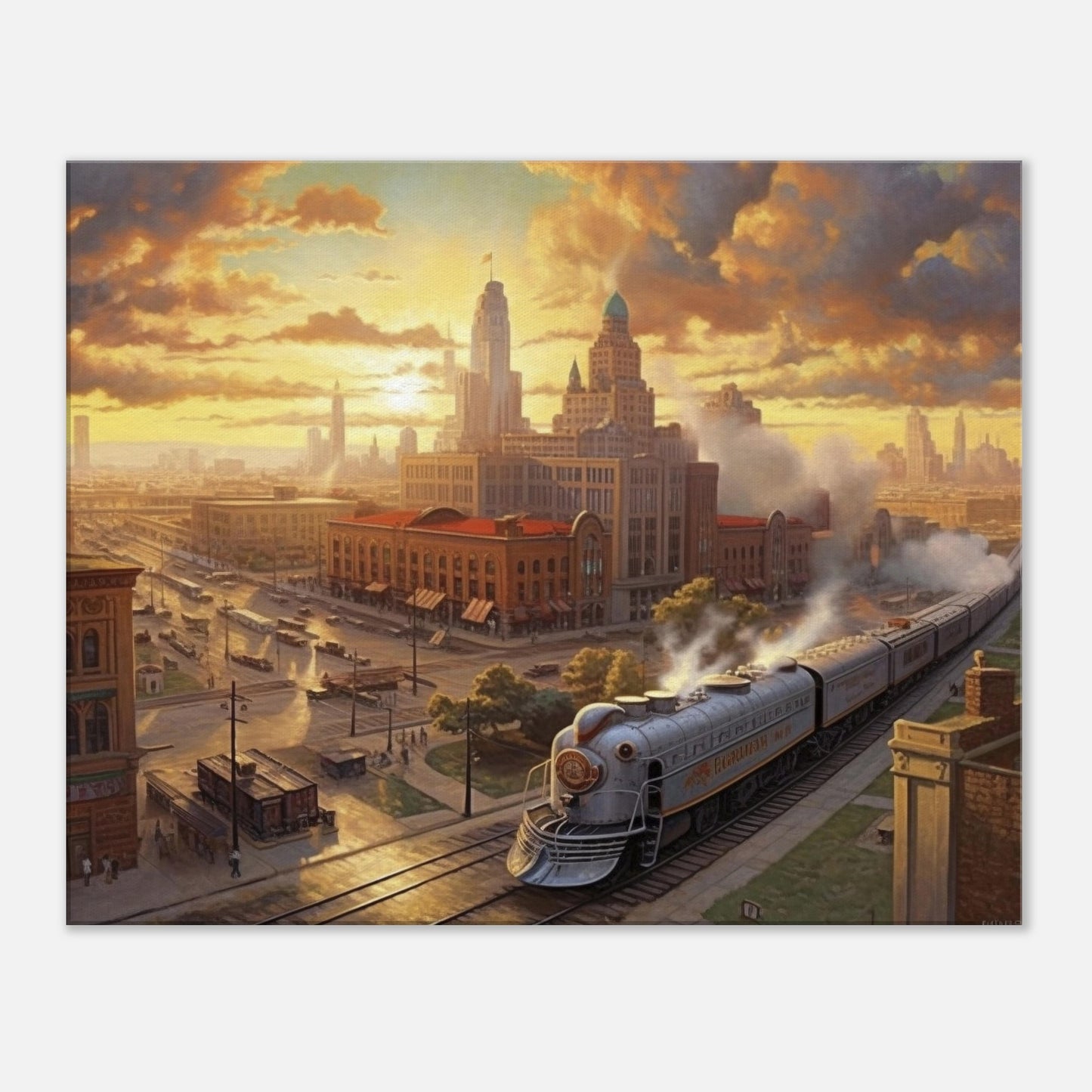 Kansas City - Canvas - Catch The Train