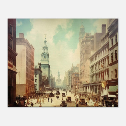 Philadelphia - Canvas - Vintage