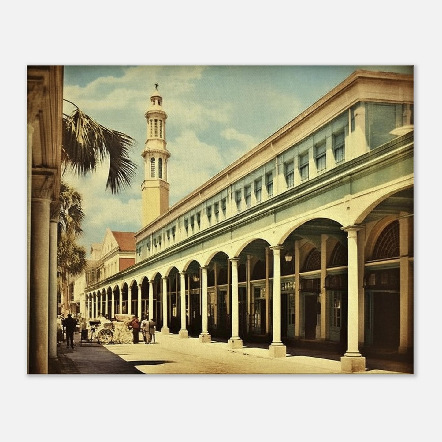 Charleston - Canvas - City Market Rendered