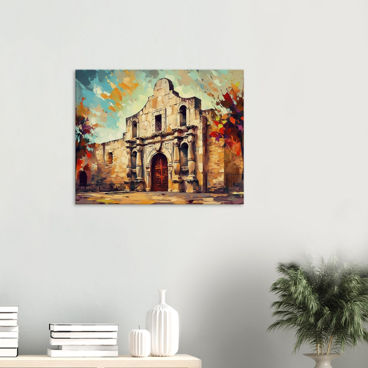 San Antonio - Canvas - The Alamo Rising