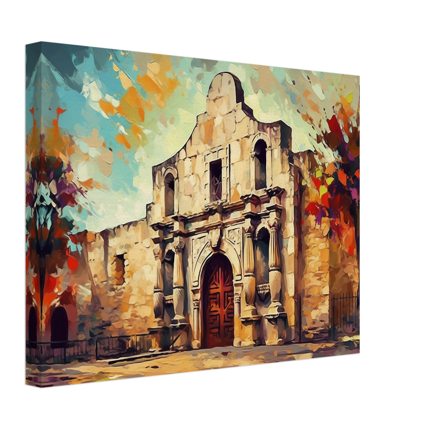 San Antonio - Canvas - The Alamo Rising