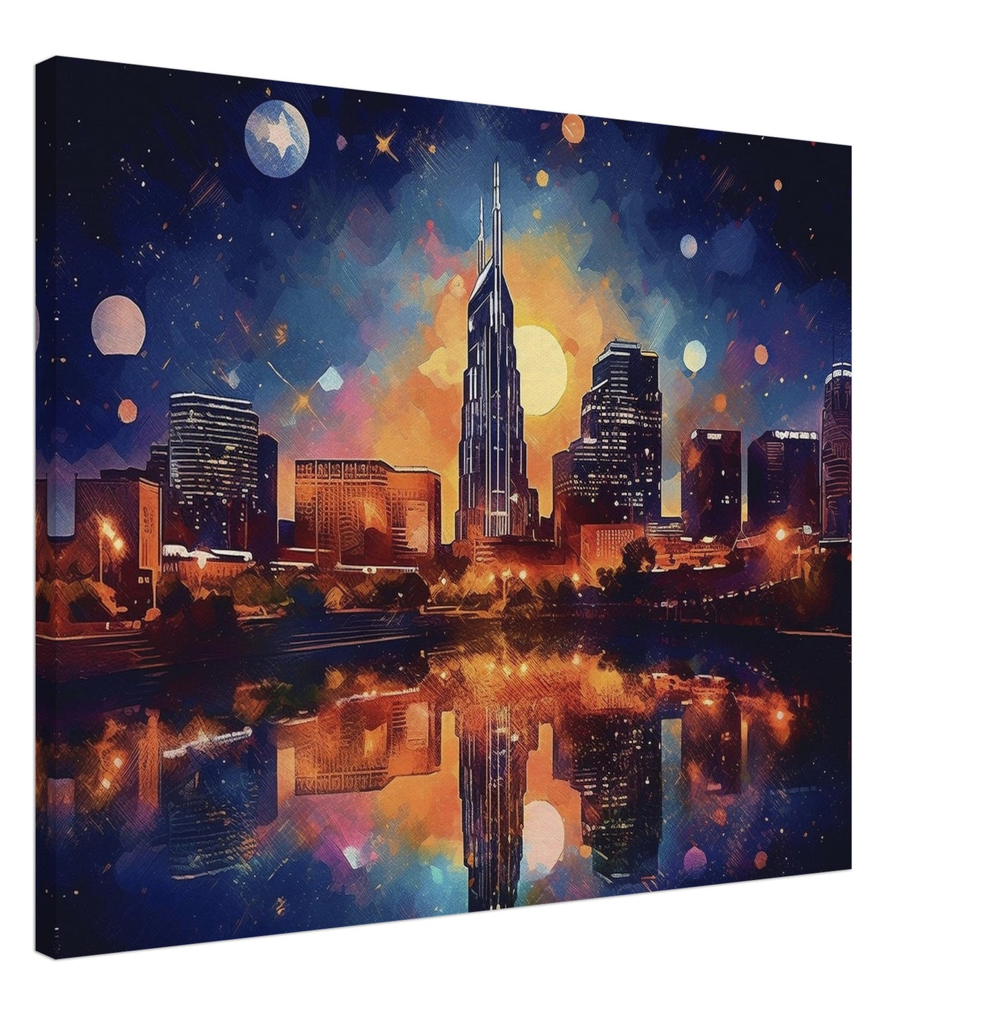 Nashville - Canvas - At Night