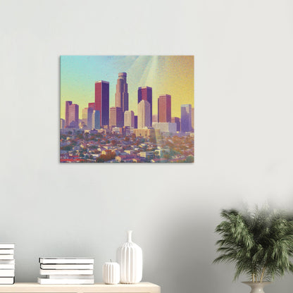 Los Angeles - Canvas - Vibrant Cityscape