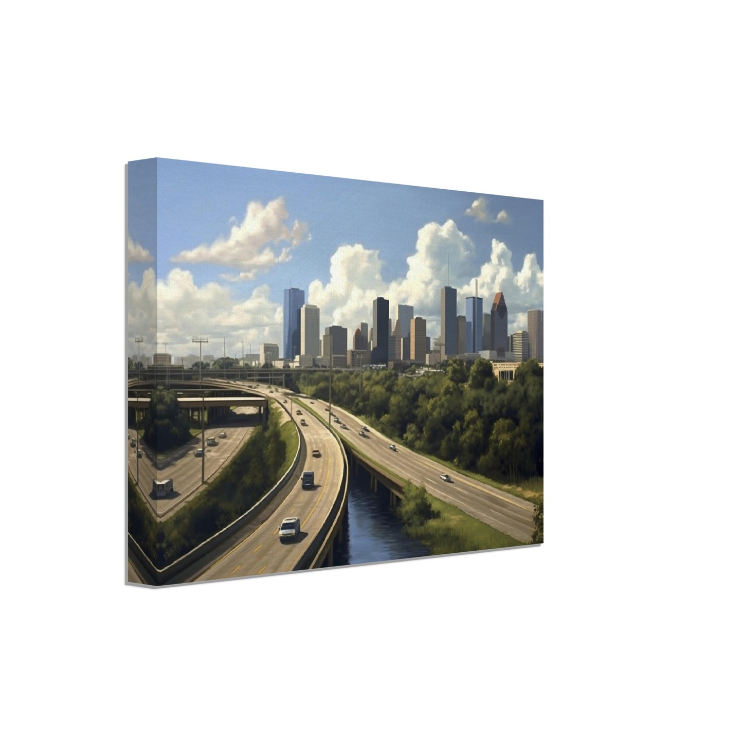 Houston - Canvas - Driving In