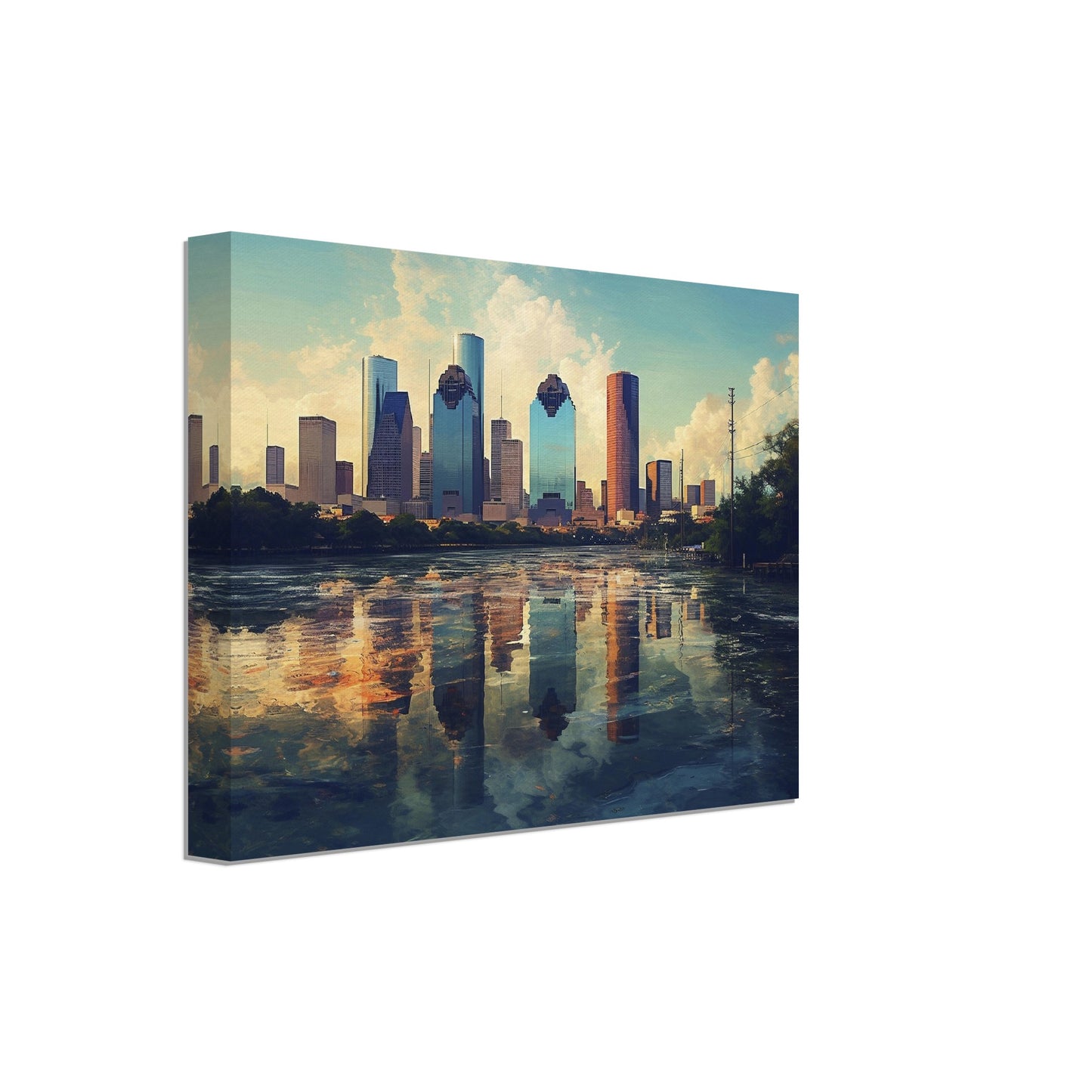 Houston - Canvas - City Scape