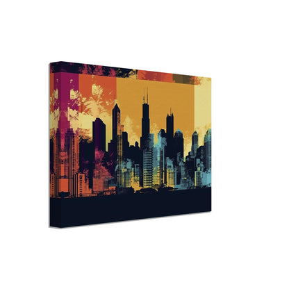 Chicago - Canvas - Pop Art Style