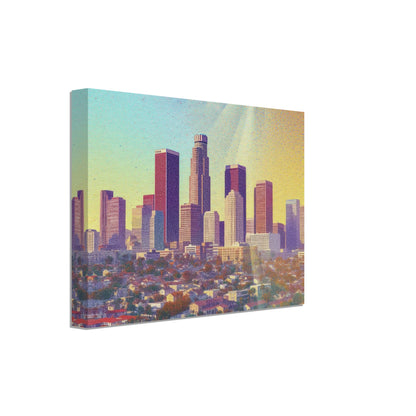 Los Angeles - Canvas - Vibrant Cityscape